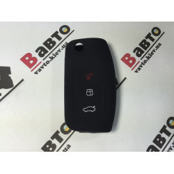 Чехол силиконовый ключа для Ford Fiesta / Focus / Mondeo / C-Max / S-Max / Kuga / Ecosport (для машин без Keyless )