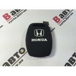 Чехол силиконовый ключа для Honda Accord, Civic, CR-V, Pilot, Fit (3 кнопки)