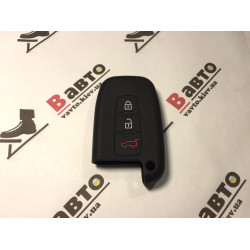Чехол силиконовый ключа для Kia / Hundai Rio, Cerato, Sportage, Sorento, Carens / IX 35, Sonata (Smart key)