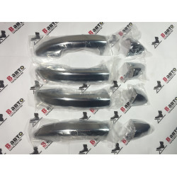 Хром накладки на дверные ручки VW Passat B6, B7, CC 