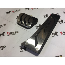Накладка на педали для BMW 1, 2, 3, 5, 6 , 7 series  X1, X3, X4, X5, X6 (Автомат. КПП)