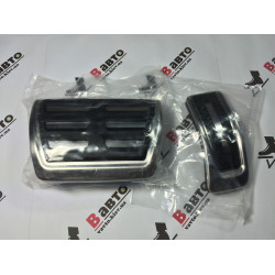 Накладка на педали S-Line Audi A4, A5, A6, A7, A8, A8L, S5, RS5, Q5, SQ5, S4, RS4, Q3, SQ5, S6, S7, S8 (АКПП)