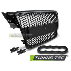 Решетка радиатора AUDI A4 S4 (B8/8K) 07-11 RS LOOK Black Решетка радиатора AUDI A4 S4 (B8/8K) 07-11 RS LOOK Black