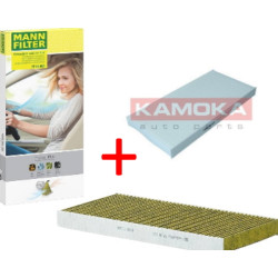 Фильтр салона (комплект KAMOKA та MANN-FILTER) VW ID3, ID4, ID5, ID6, Audi Q4, Skoda Enyaq, Cupra 